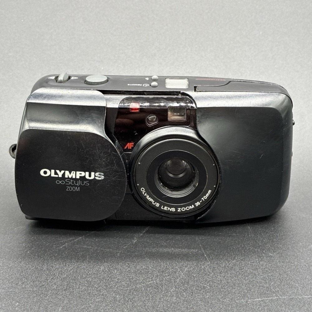 Olympus Stylus Infinity Zoom MJU 35mm Film Camera 35-70mm Lens Tested